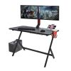 Desk- Atlantic Gaming Fire Storm, Black (Walmart)