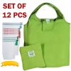 Reusable Grocery Shopping Tote Bag Fruit Veg Mesh Produce Bags With Drawstring