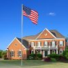 30ft Sectional Al Flag Pole w/US Flag Ball